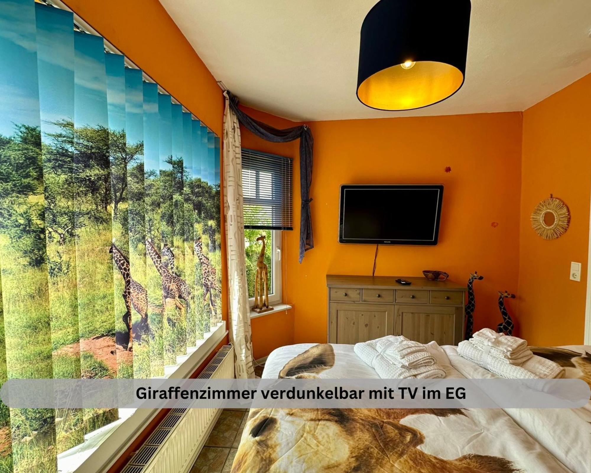 Lodge Of Africa - Einzigartige Themenzimmer, Eingezaeunten Garten, Sauna, Whirlpool & Kamin, Hunde Willkommen, Gasgrill, Voll Ausgestattete Kueche, Grosser Essbereich, Hamburg & Stade In Der Naehe Twielenfleth エクステリア 写真